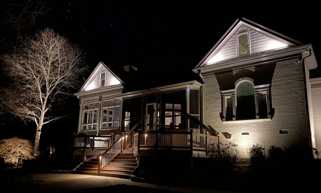 Bolt outdoor lighting project