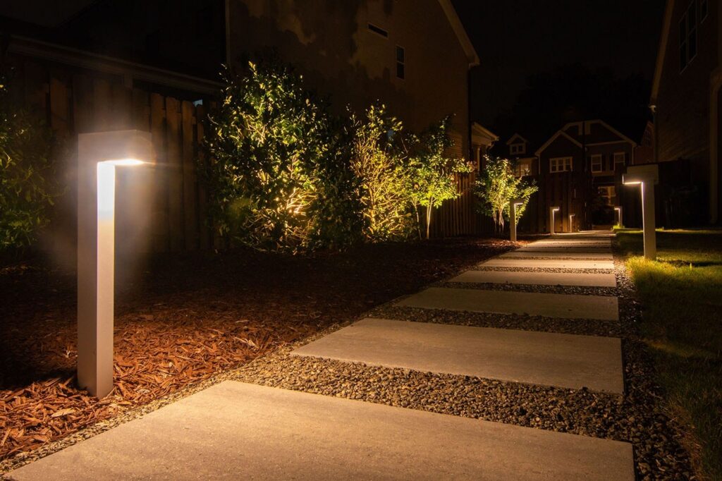 Bolt outdoor lighting project