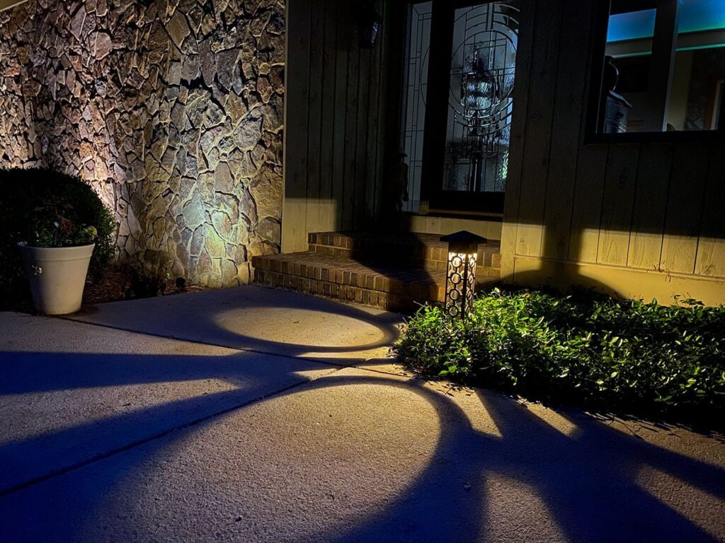 Bolt outdoor lighting project