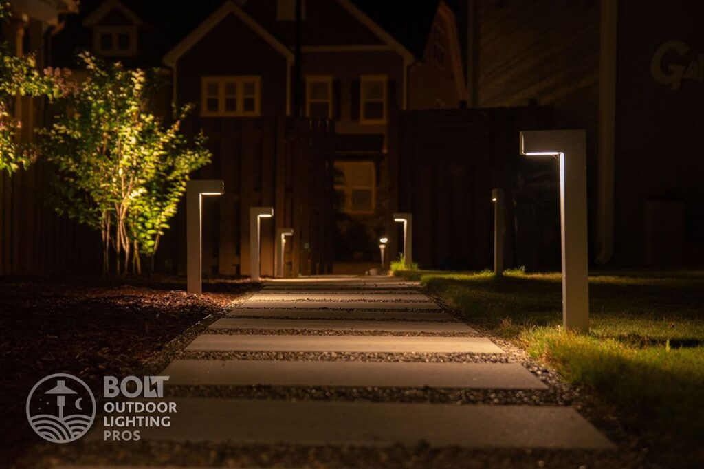 Bolt outdoor lighting project