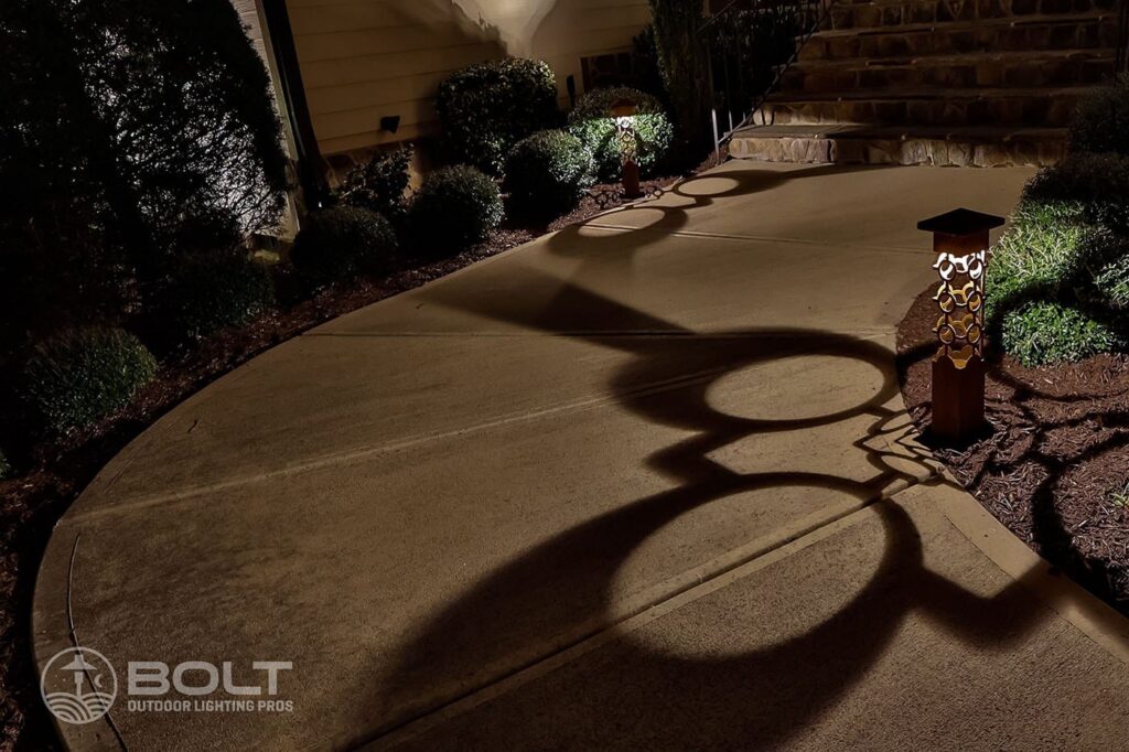 Bolt outdoor lighting project