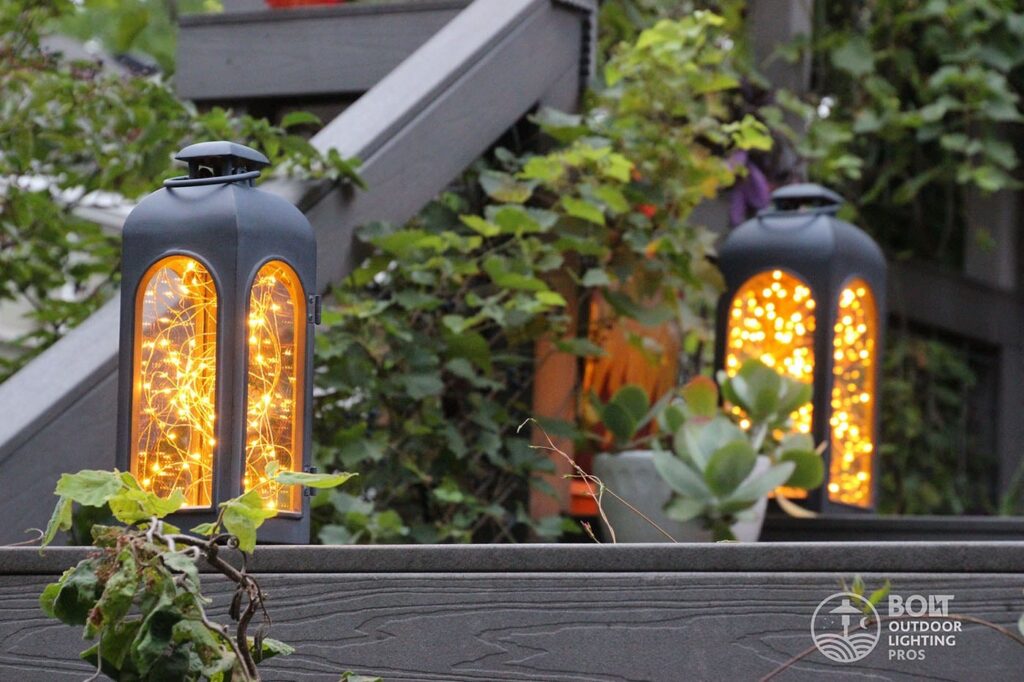 Bolt outdoor lighting project