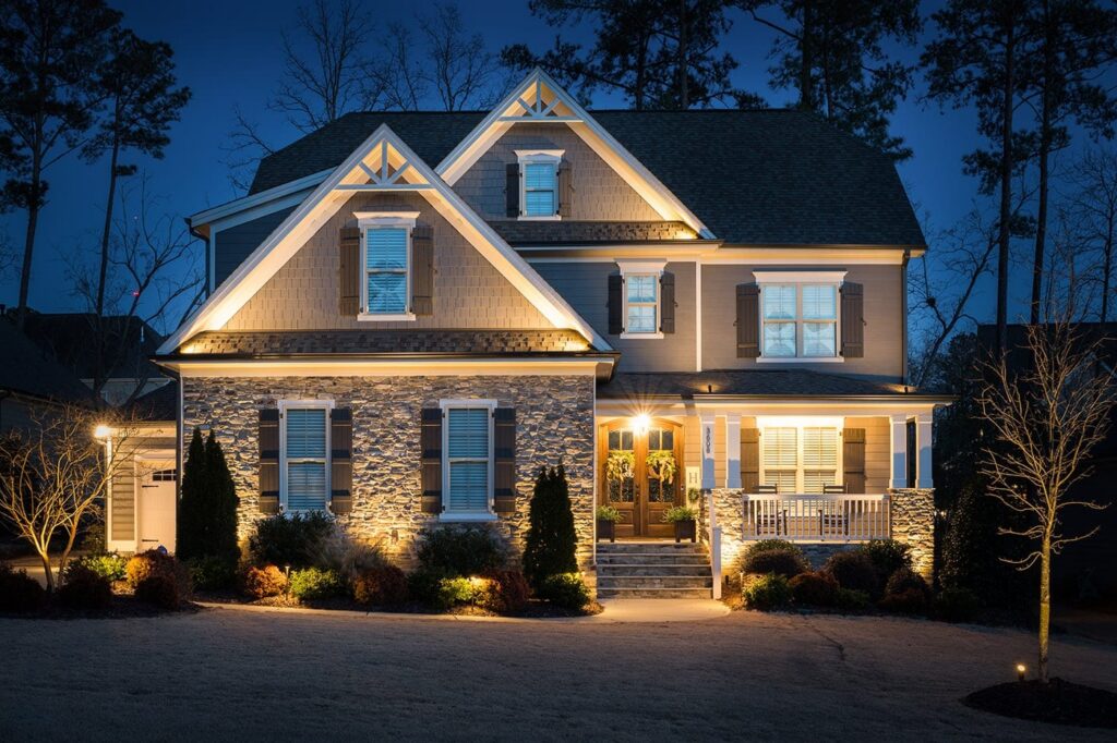 Bolt outdoor lighting project