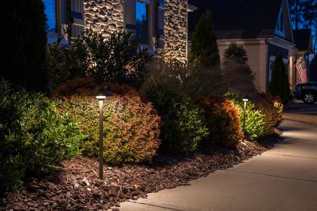 Bolt outdoor lighting project