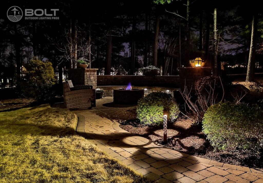 Bolt outdoor lighting project