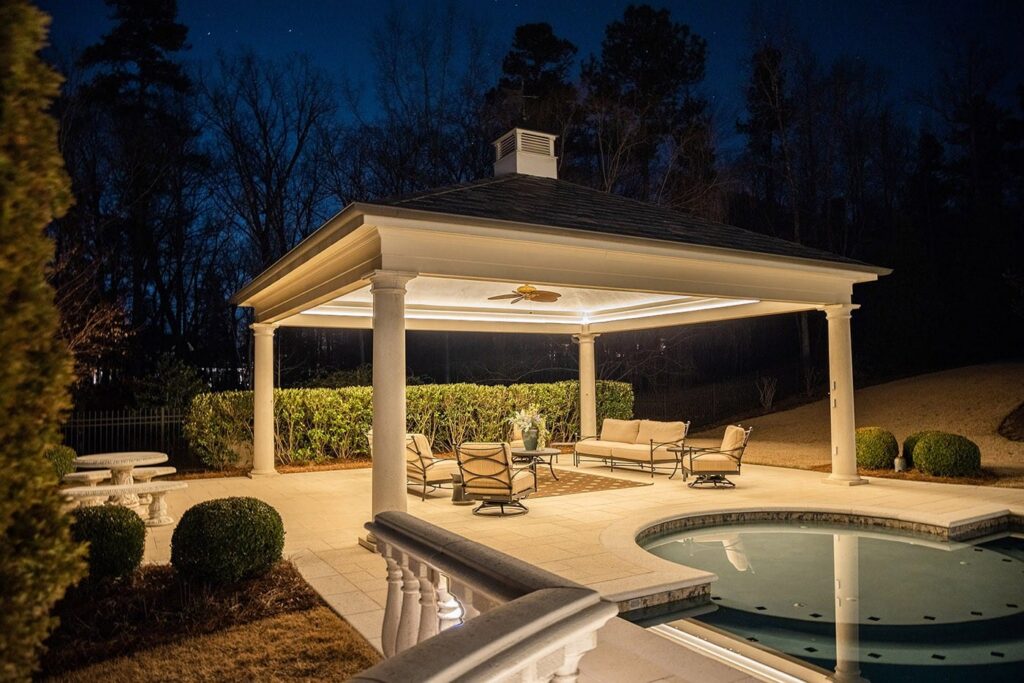 Bolt outdoor lighting project