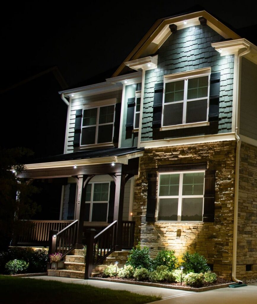 Bolt outdoor lighting project