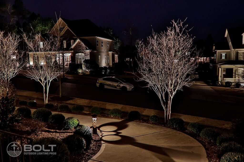 Bolt outdoor lighting project