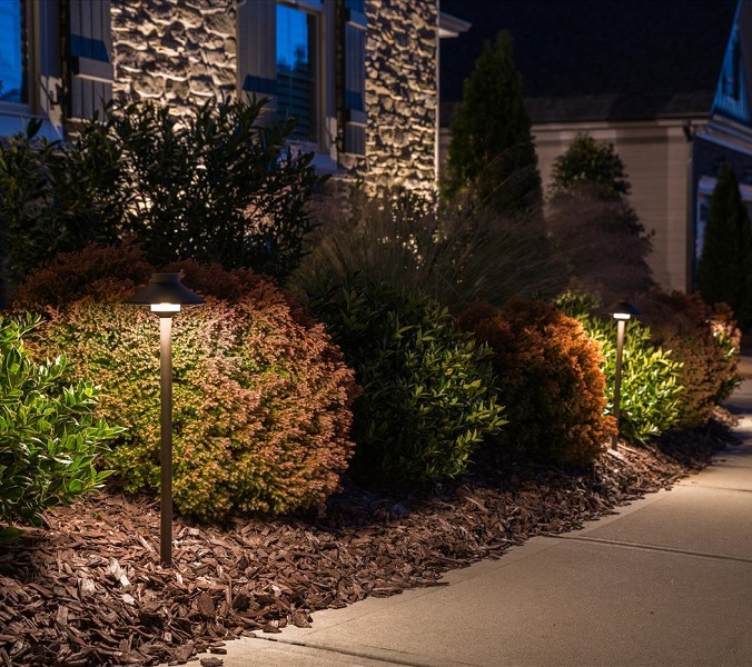 Outdoor lighting maintenance and repair