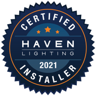 Certified Installer Haven Lighting 2021 Logo