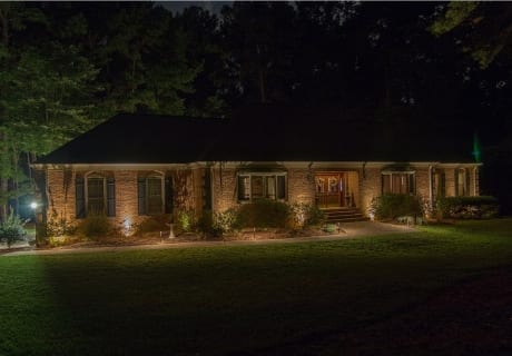 Brick-Home-Exterior-Lighting