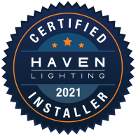 Certified Installer Haven Lighting 2021 Logo